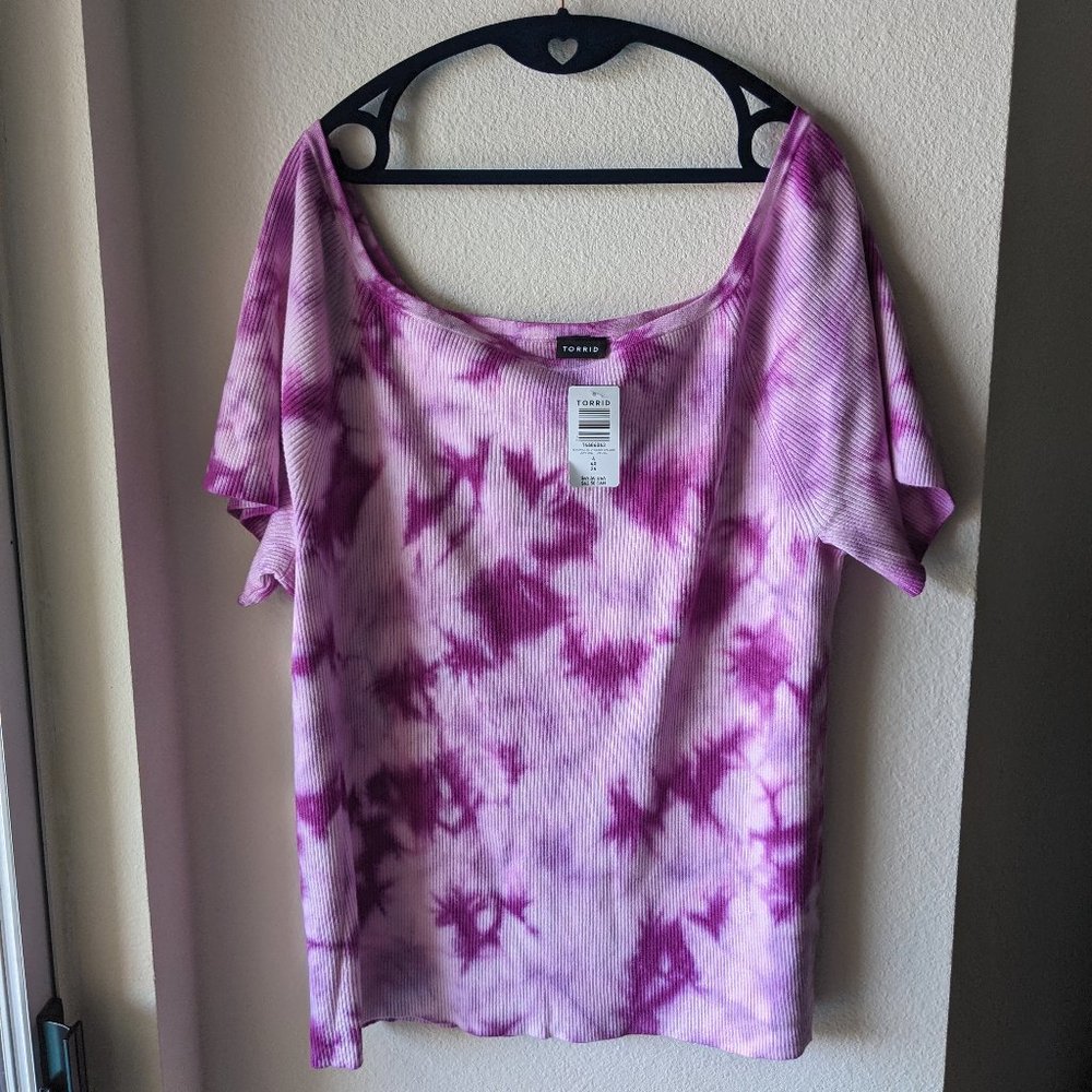 NWT Torrid Tie-dye top